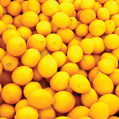 pile of lemons