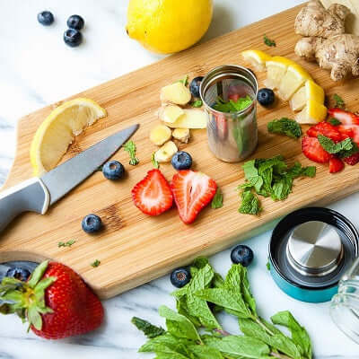 Green Tea Infused Fruit Salad