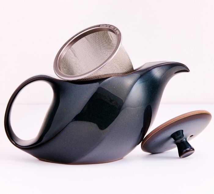 twilight tokoname teapot with infuser 